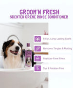 Load image into Gallery viewer, Bio-Groom Groom n Fresh Scented Creme Rinse Conditioner – 355 ml