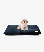 Load image into Gallery viewer, Faux Fur Flat Bed Blue