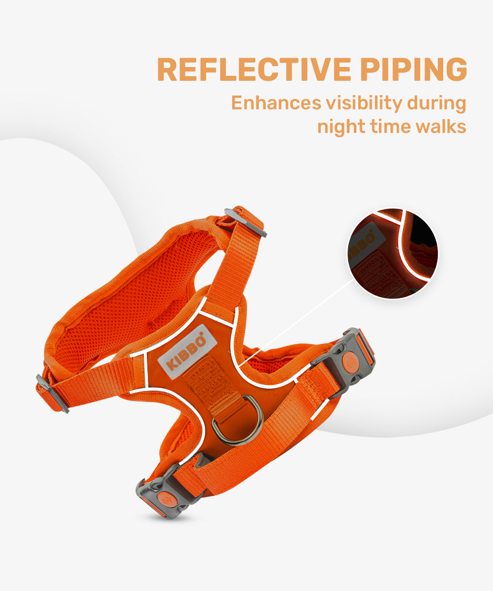 Reflective vest harness