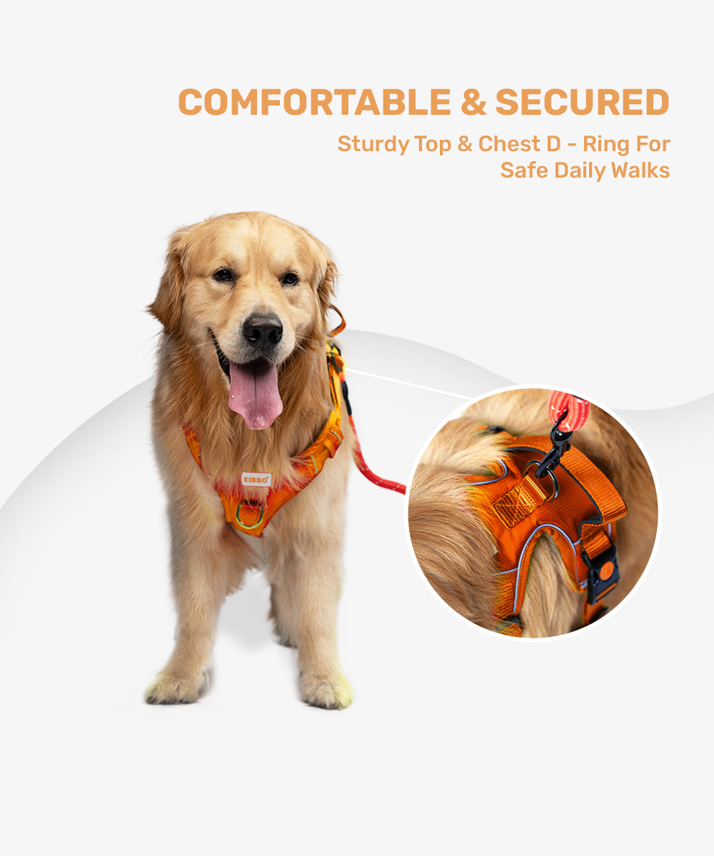 Reflective vest harness