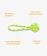 Load image into Gallery viewer, Rope Toy, Handle Ball