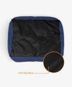 Load image into Gallery viewer, Waterproof Lounger Bed, Navy Blue & Pink