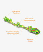 Load image into Gallery viewer, Rope Toy, Three Knot Tug