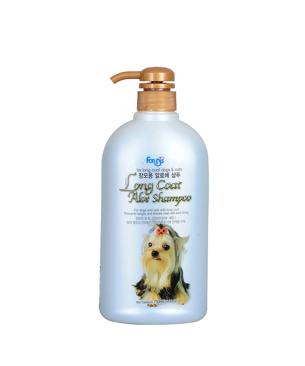 Forcans long coat aloe shampoo for dogs,750ml