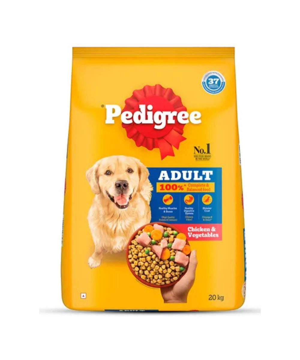 Chicken & vegetables dog dry food
