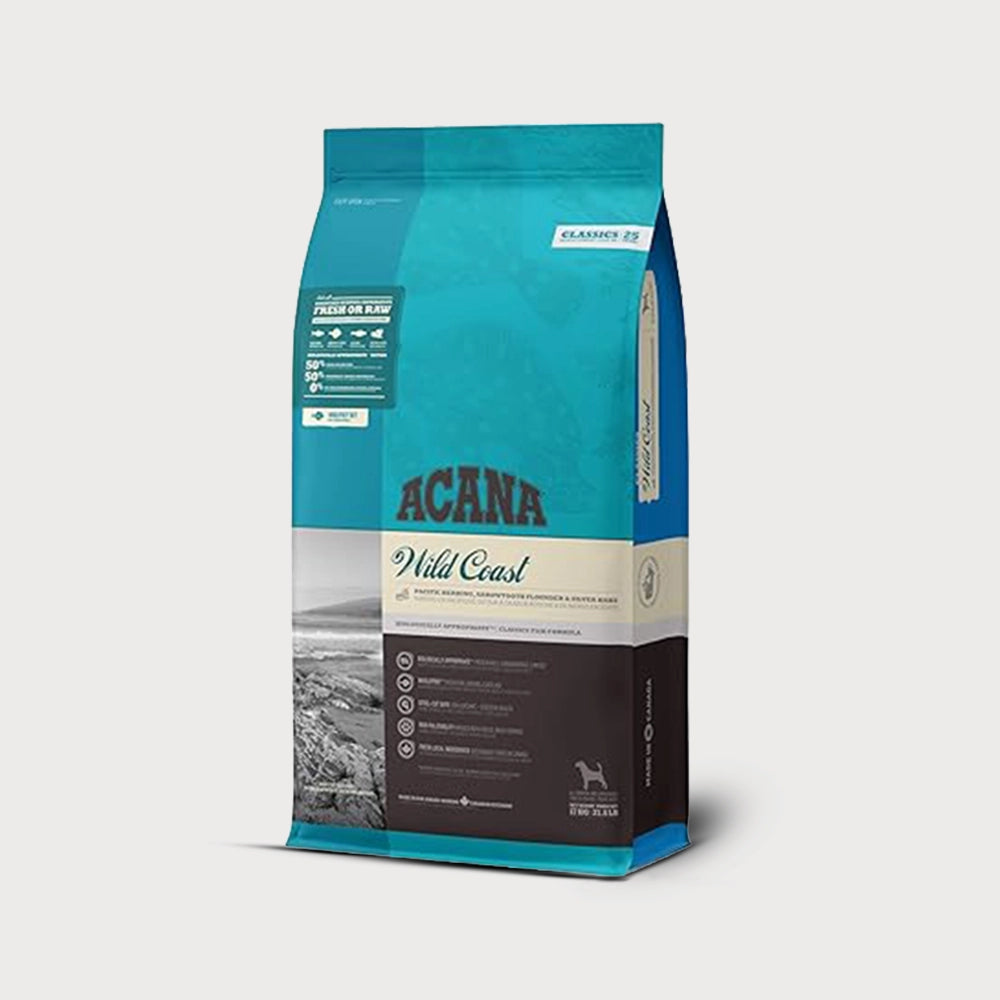 Acana Wild Coast Fish Formula Dry Dog Food (All Breeds & Ages) 2kg
