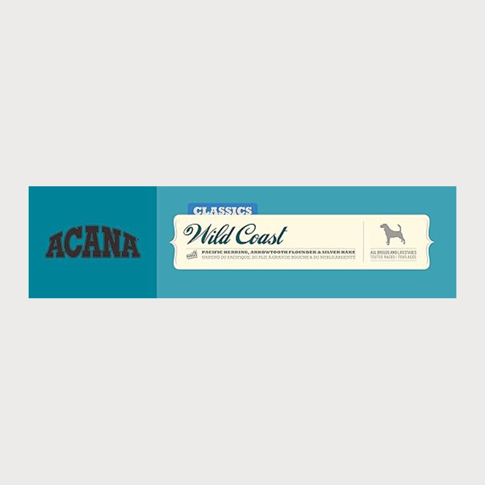 Acana Wild Coast Fish Formula Dry Dog Food (All Breeds & Ages) 2kg