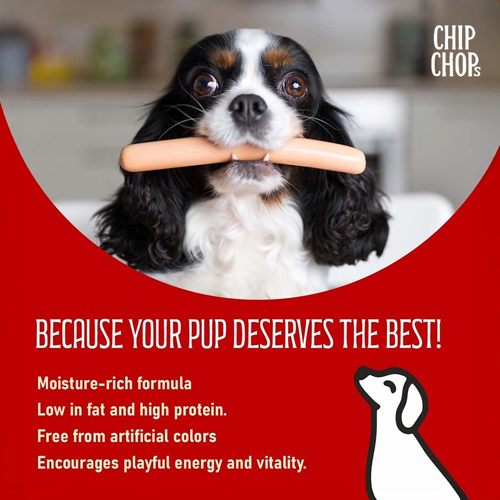 Chip chops dog treats   devilled chicken sausage