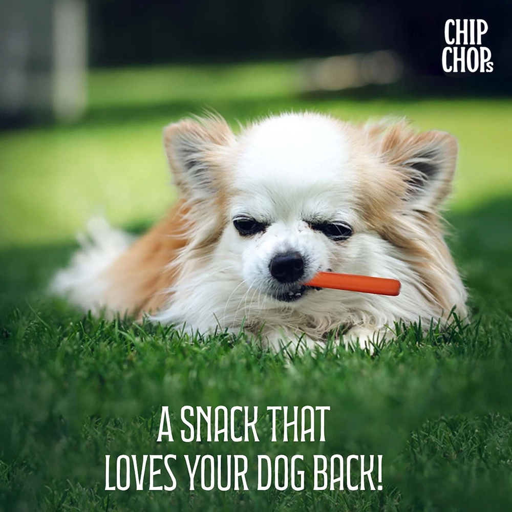 Chip chops dog treats   devilled chicken sausage