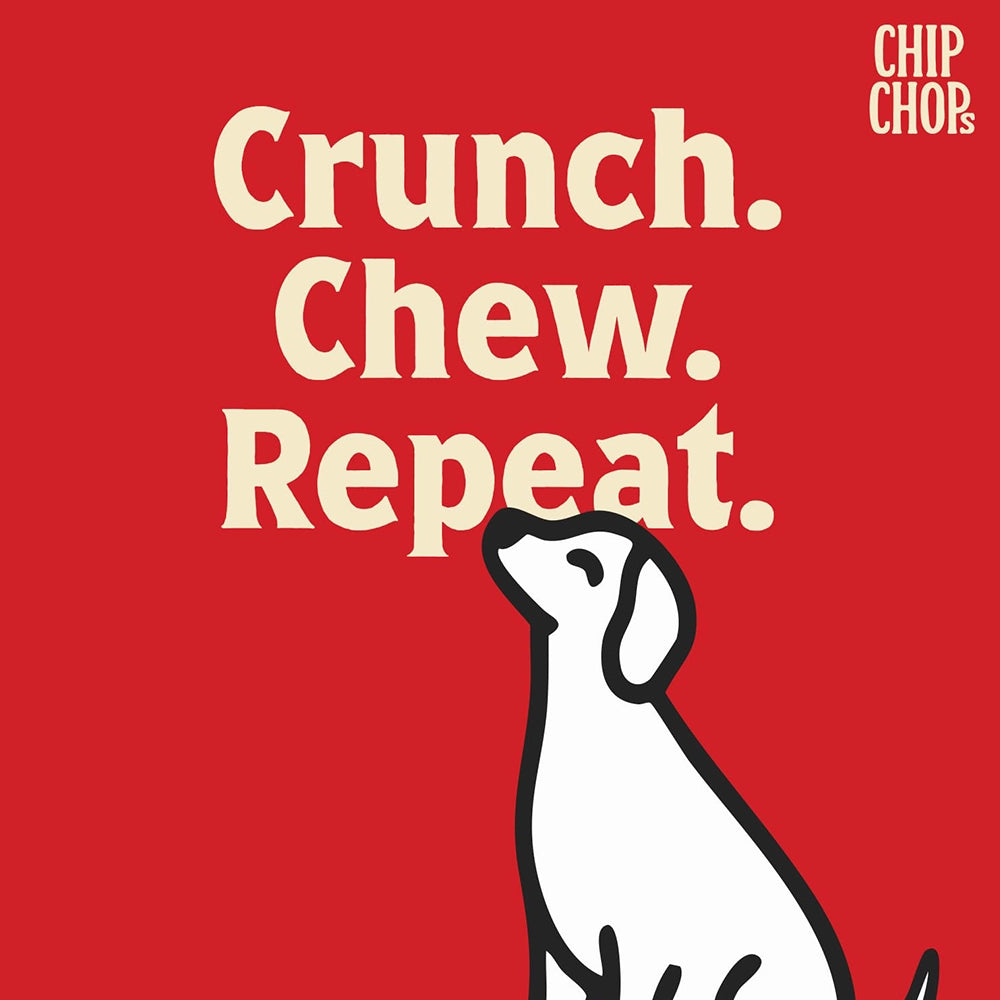 Chip chops dog treats   diced chicken