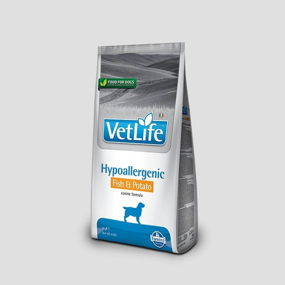 Fish & potato hypoallergenic canine formula dry food for adult dog  2kg