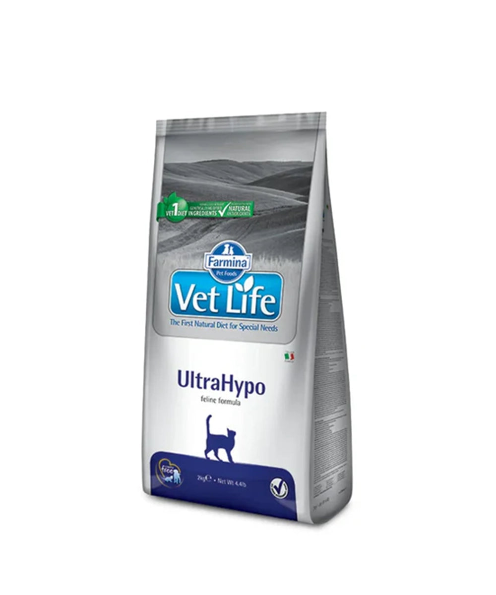 Farmina vet life ultrahypo dry food for cat   2 kg
