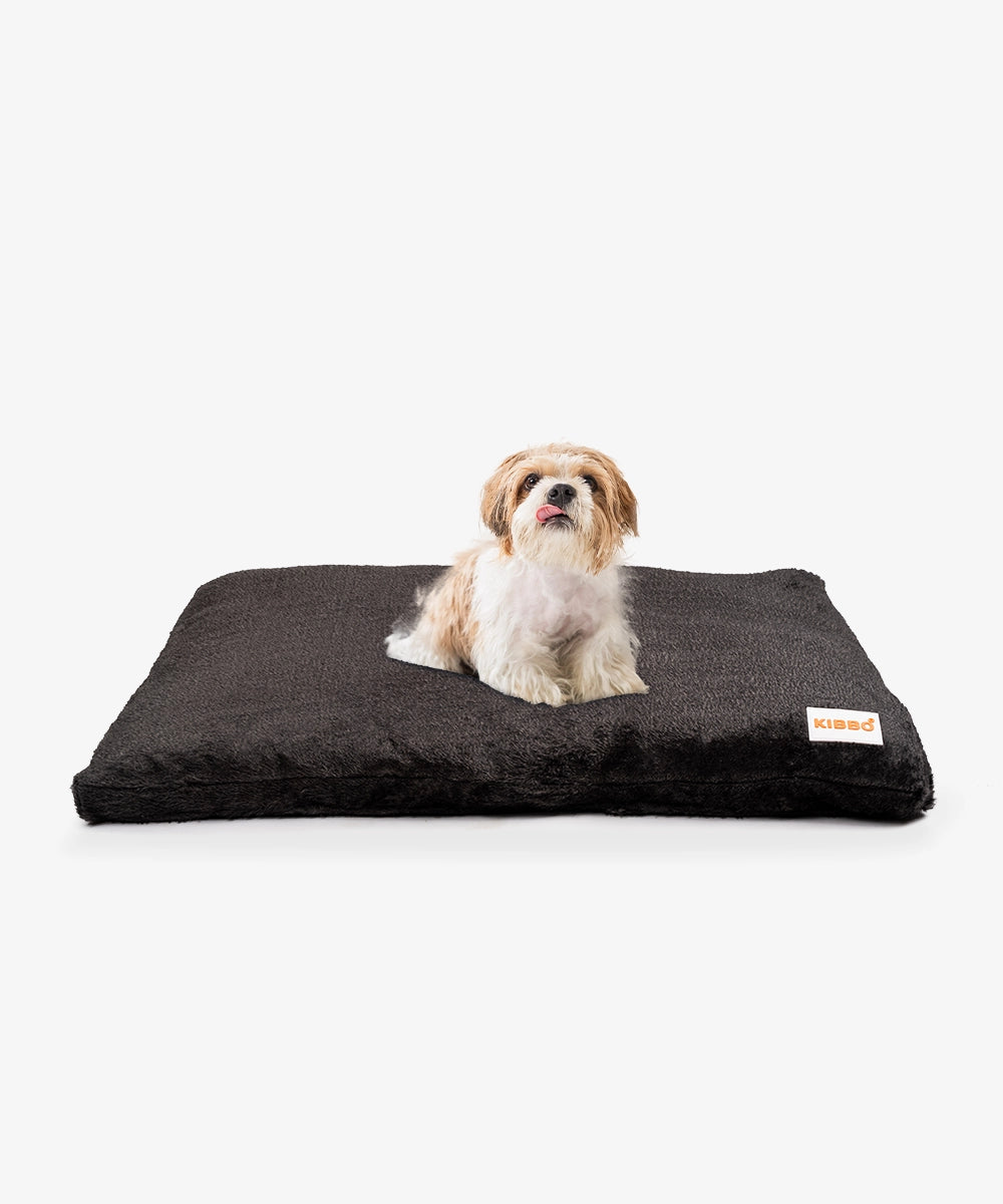Faux Fur Flat Bed Blue