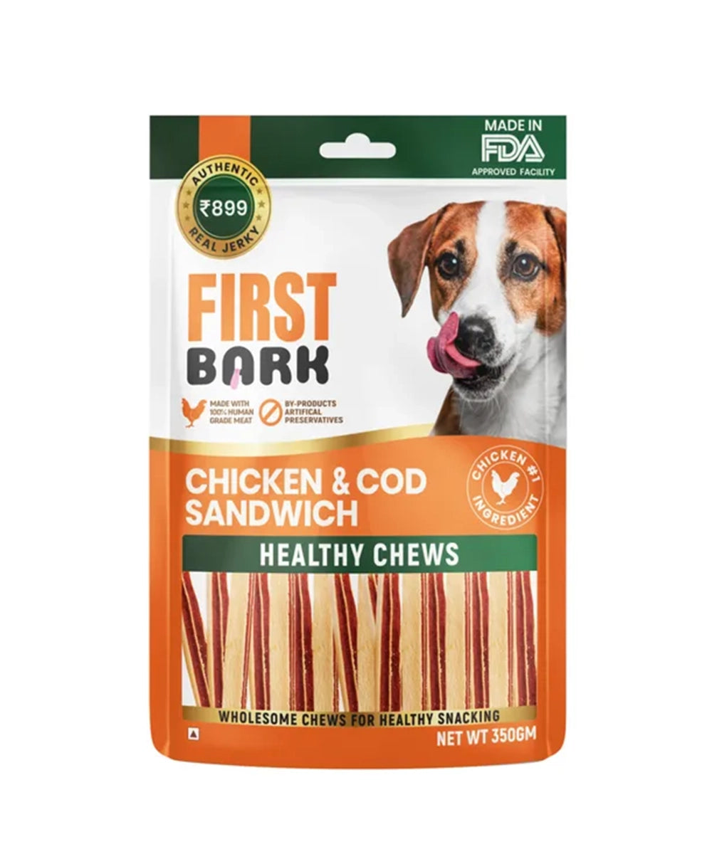 Chicken and cod sandwich 70gm