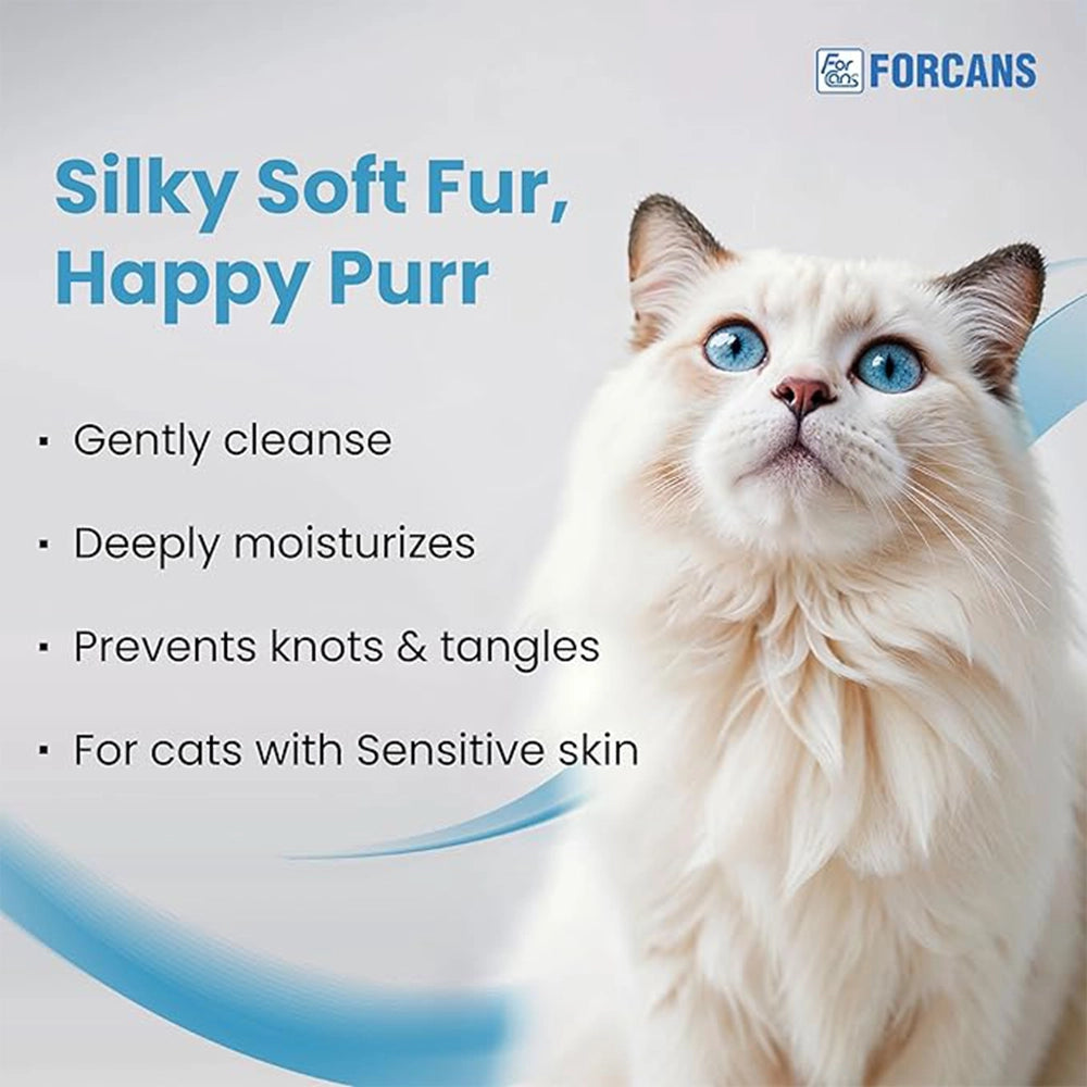 Forcans Cat Short Coat Shampoo & Conditioner