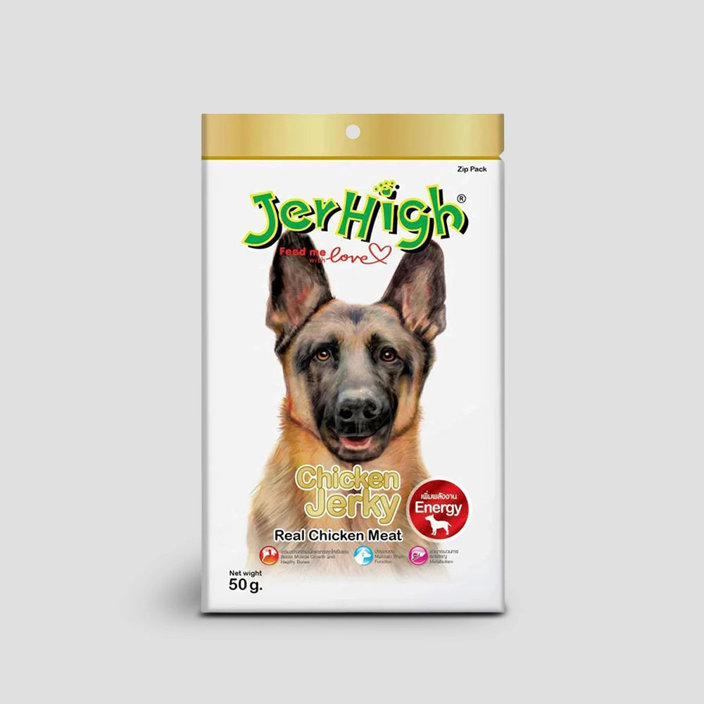 Jerhigh chicken jerky