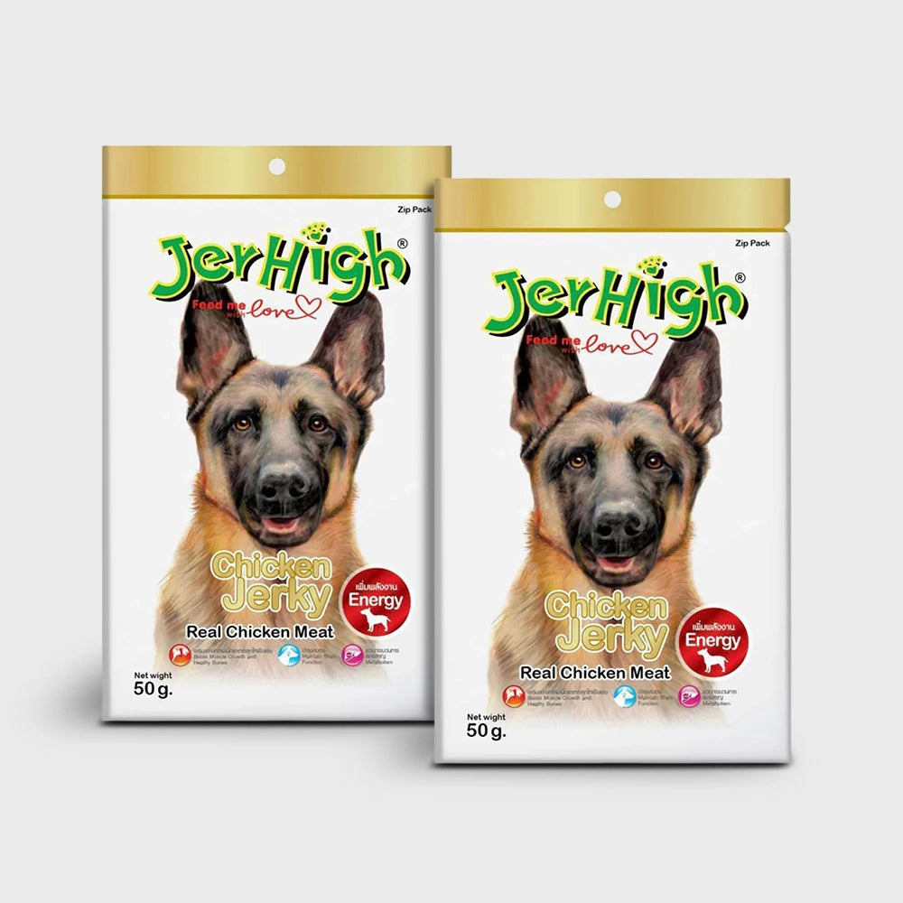 Jerhigh chicken jerky