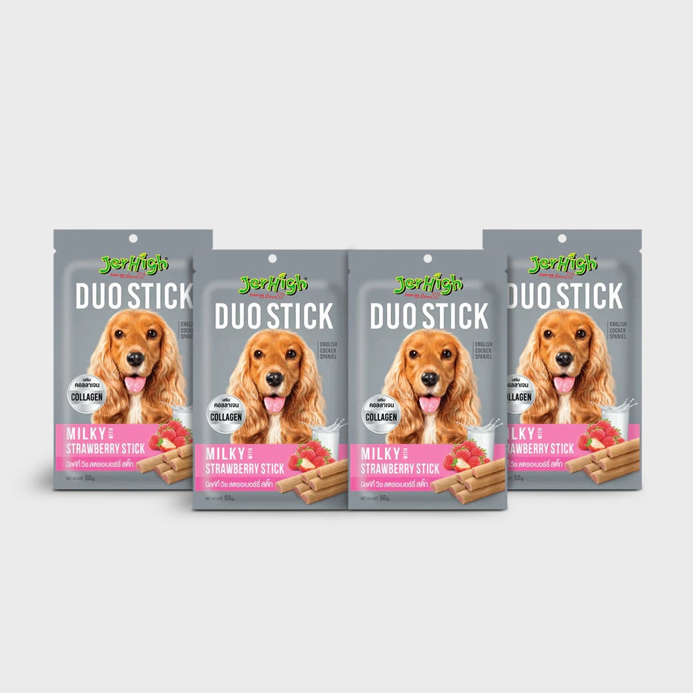 Jerhigh duo Milky Strawberry