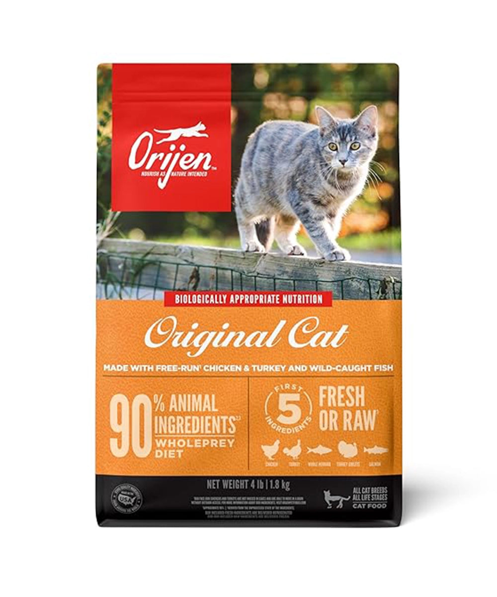 Orijen original cat & kitten dry food (all breeds & ages) 2kg