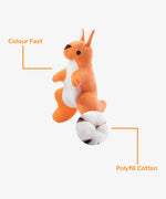 Load image into Gallery viewer, Kibbo Plush Toy, Kangaroo
