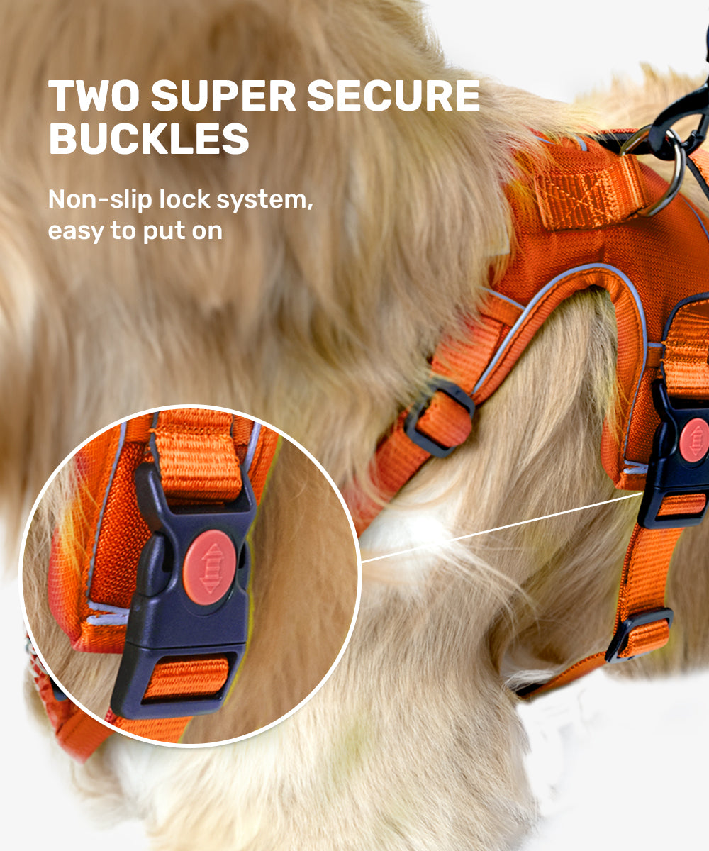 Reflective vest harness