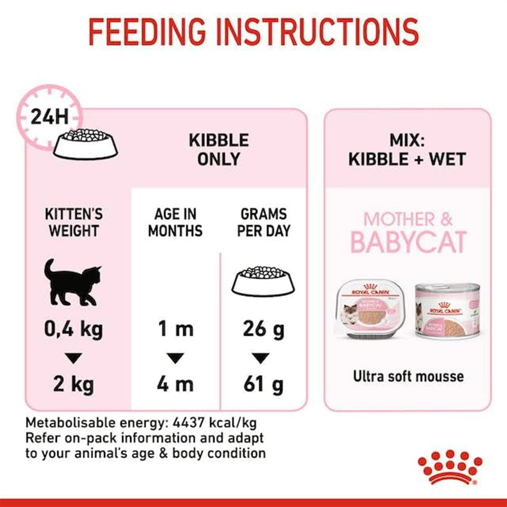 Royal canin mother & babycat cat dry food 4kg
